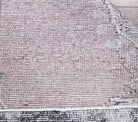 Vintage Gray Anatolian Runner Rug