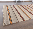 3x7 Vintage Handmade Kilim Runner Rug