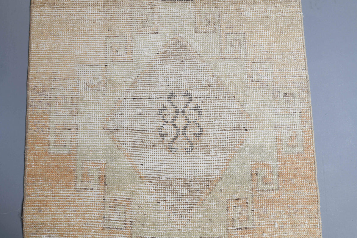 Vintage Oushak Runner Rug