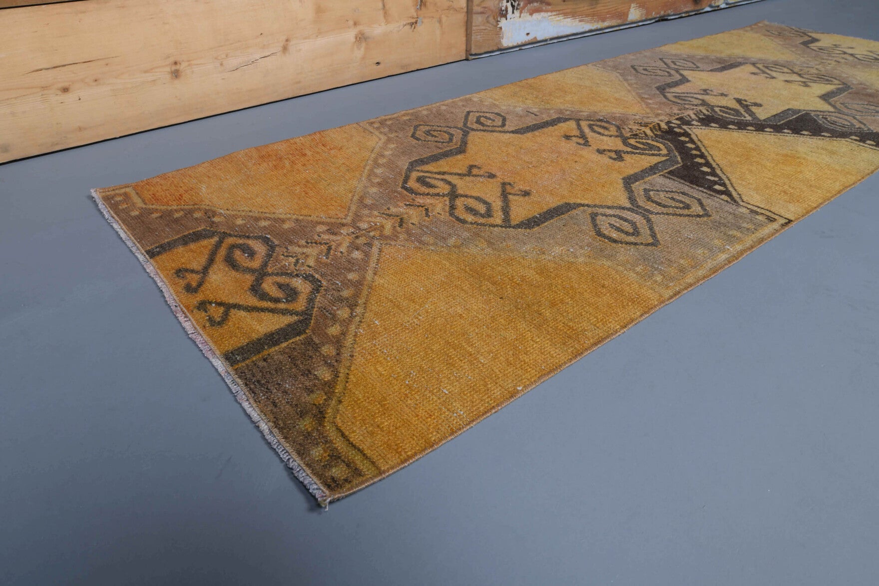 Vintage Oushak Runner Rug