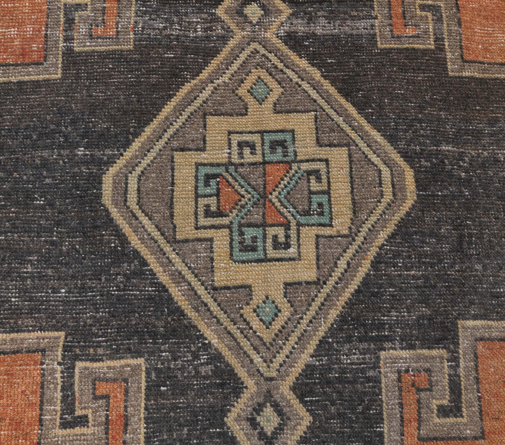 Vintage Oushak Runner Rug