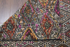 3x7 Geometric Vintage Kilim Runner Rug