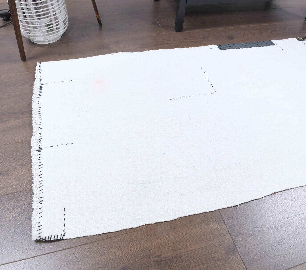 3x7 Flatweave Vintage Runner Rug