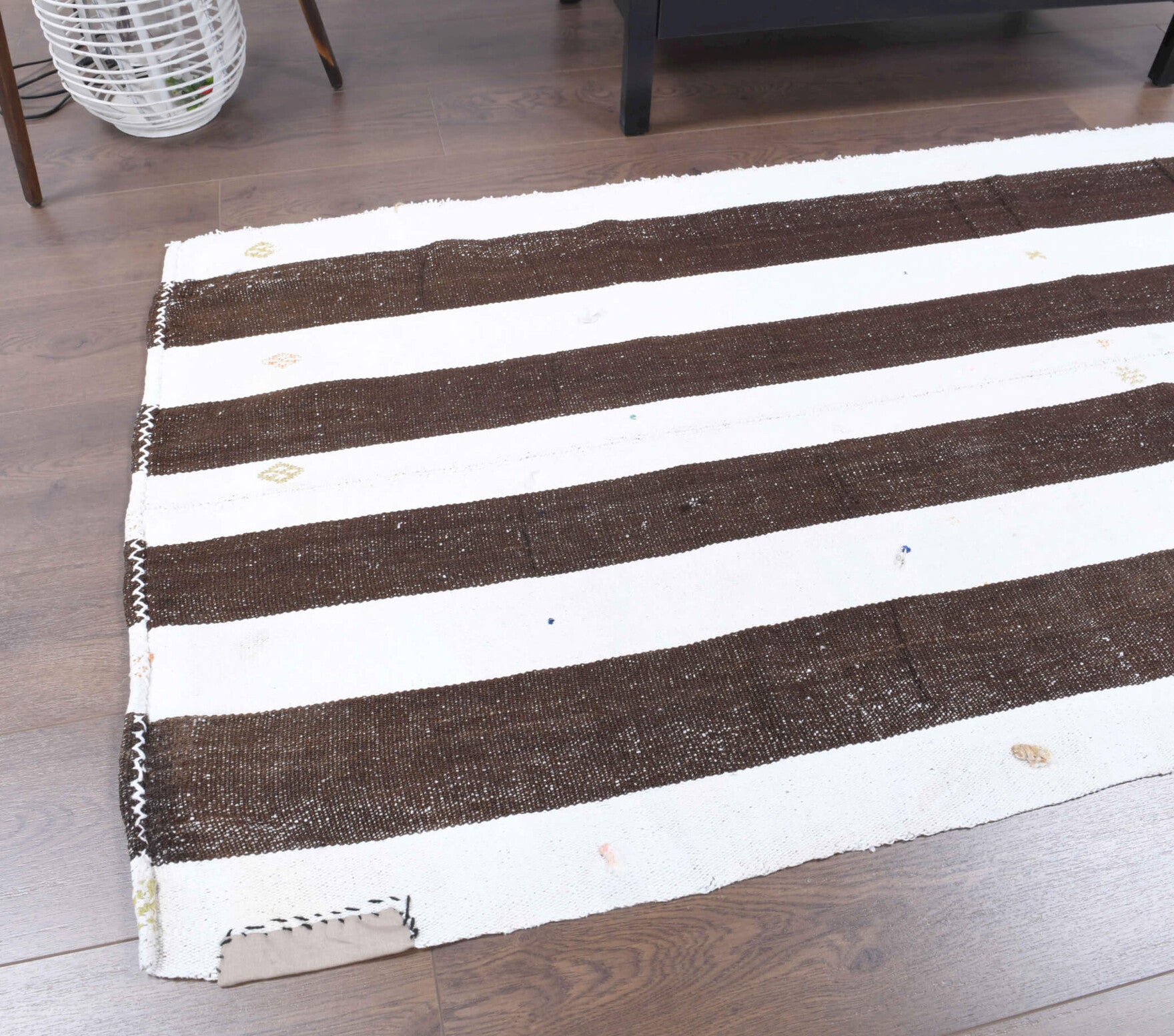 One-of-a-kind 1960s Anatolian vintage kilim runner rug in wool, 2'11" x 6'9"