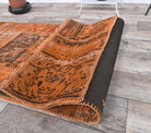 3x8 Vintage Geometric Beige-Brown Runner