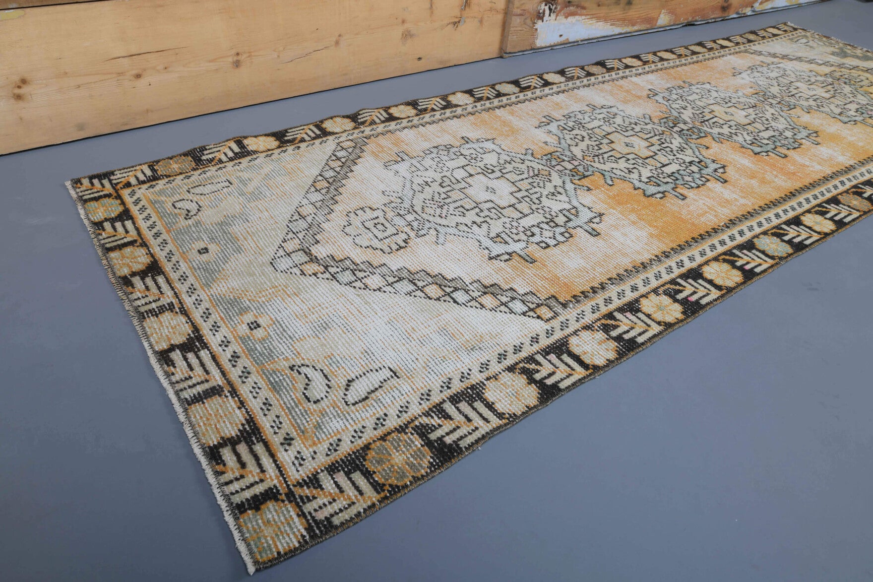 Vintage Orange Runner Rug