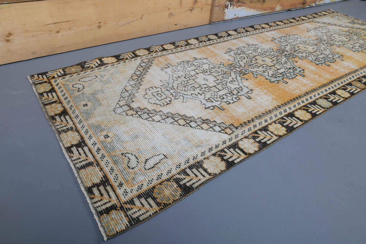 Vintage Orange Runner Rug