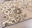 Vintage Brown Oushak Runner Rug