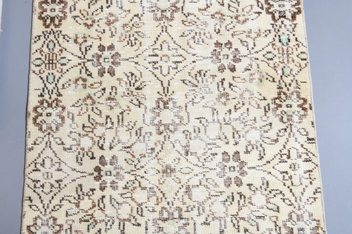 Vintage Oushak Runner Rug