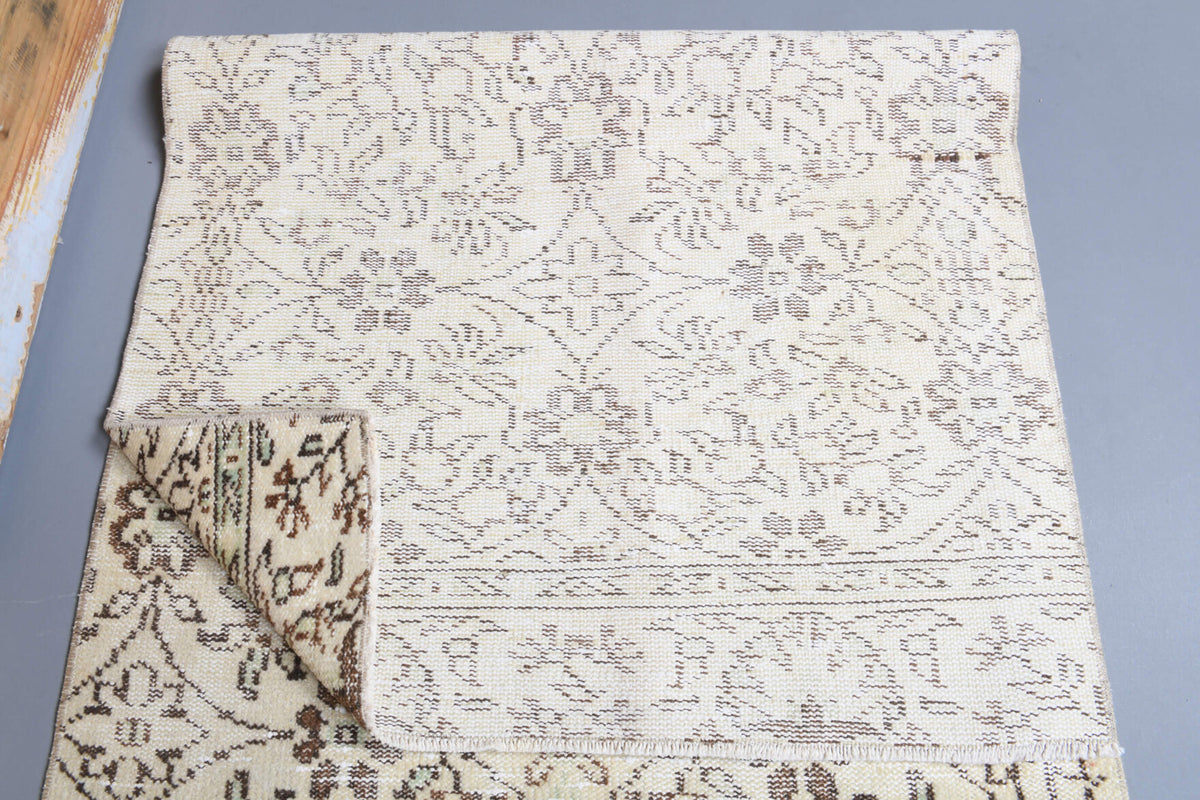 Vintage Oushak Runner Rug