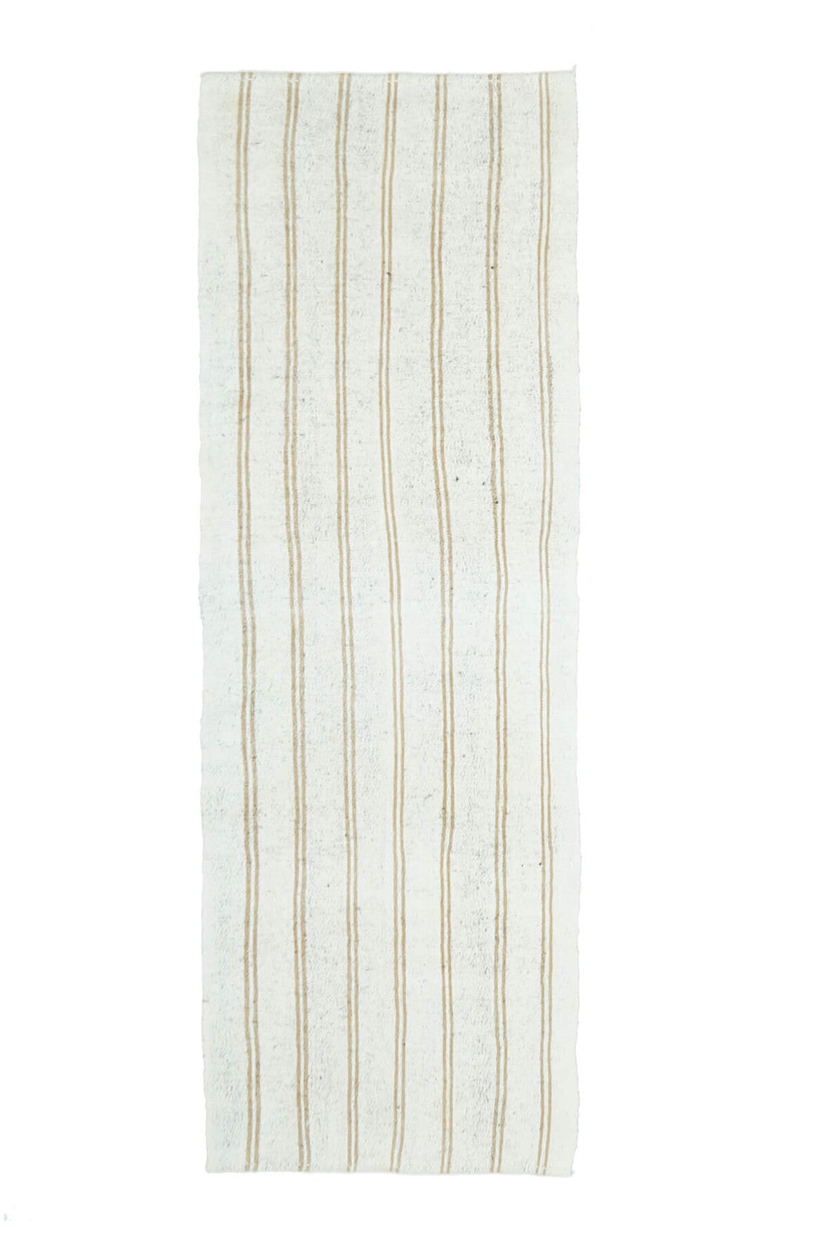 3x8 Wool Vintage Flatweave Runner Rug