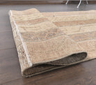 3x9 Vintage Handwoven Geometric Oushak Runner Rug