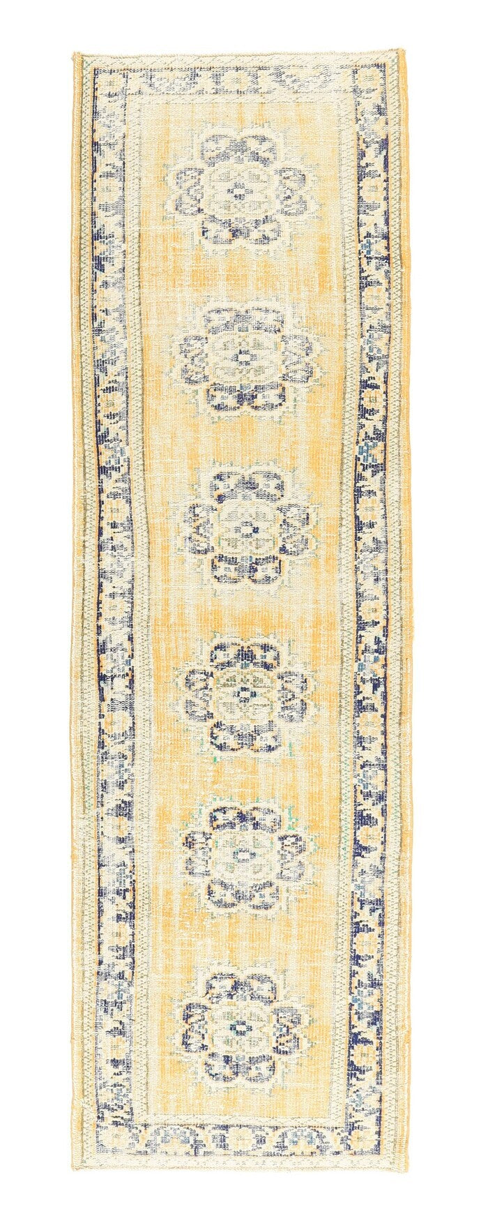 Vintage Oushak Runner Rug - 25438