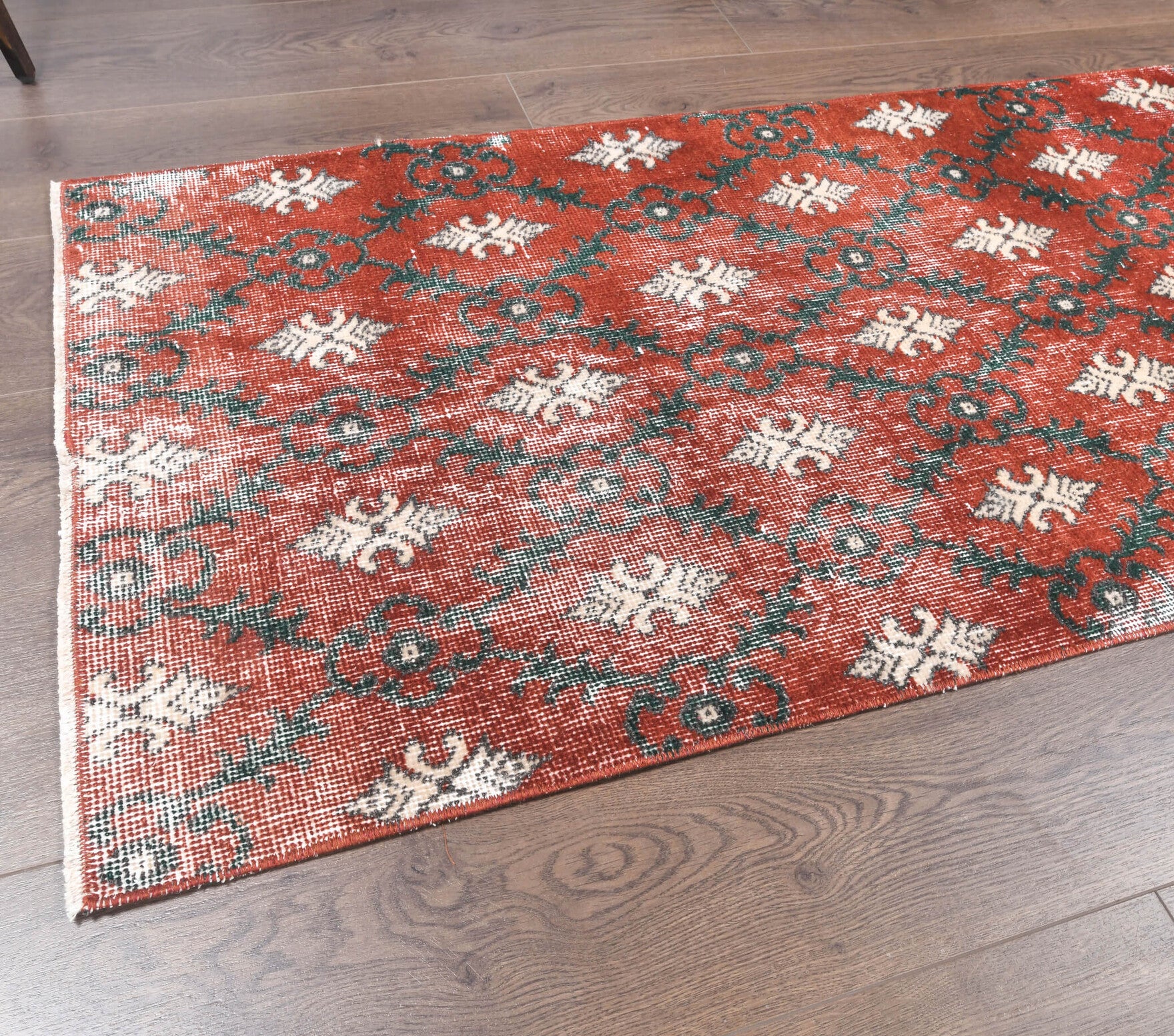 One-of-a-kind 1970s Anatolian vintage runner rug in wool, 2'3" x 8'11"