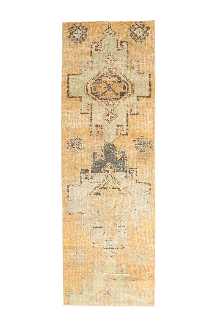 Vintage Oushak Runner Rug - 24705