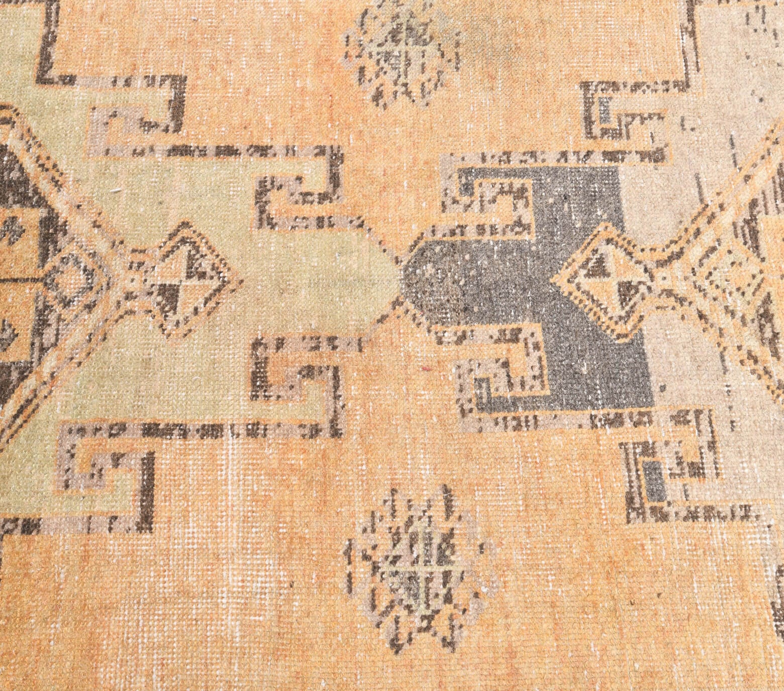 Vintage Oushak Runner Rug - 24705