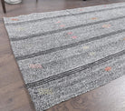 One-of-a-kind 1960s Anatolian vintage kilim runner rug in wool, 2'7" x 8'10"