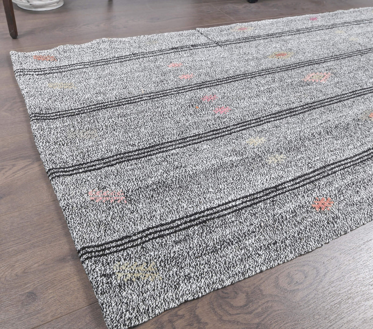 One-of-a-kind 1960s Anatolian vintage kilim runner rug in wool, 2'7" x 8'10"