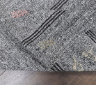 Suzansultan runner: 1960s handwoven flatweave Anatolian runner with striped motifs
