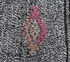 Authentic Anatolian vintage kilim runner rug (1960s) with striped design – one-of-a-kind at Fame Rugs