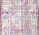 95x285 cm antique washed vintage Anatolian runner rug – Protomedeia, low pile, wool