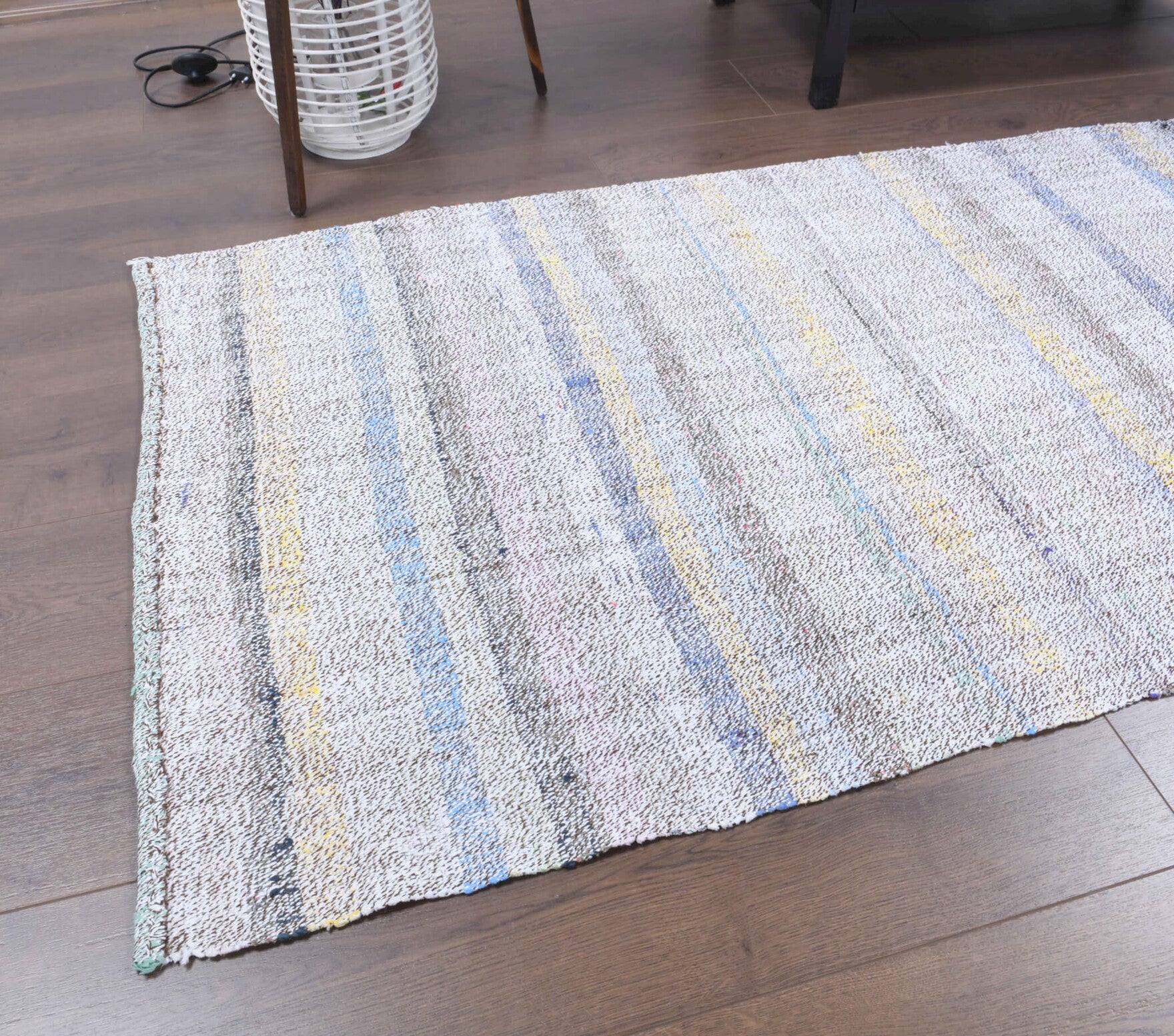 One-of-a-kind 1960s Anatolian vintage kilim runner rug in wool, 2'11" x 8'8"
