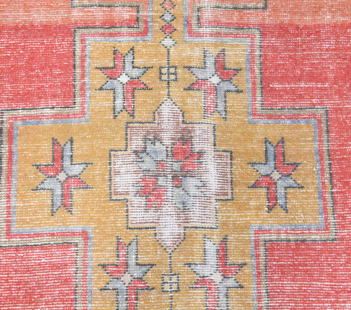 3x9 Wool Vintage Runner Rug