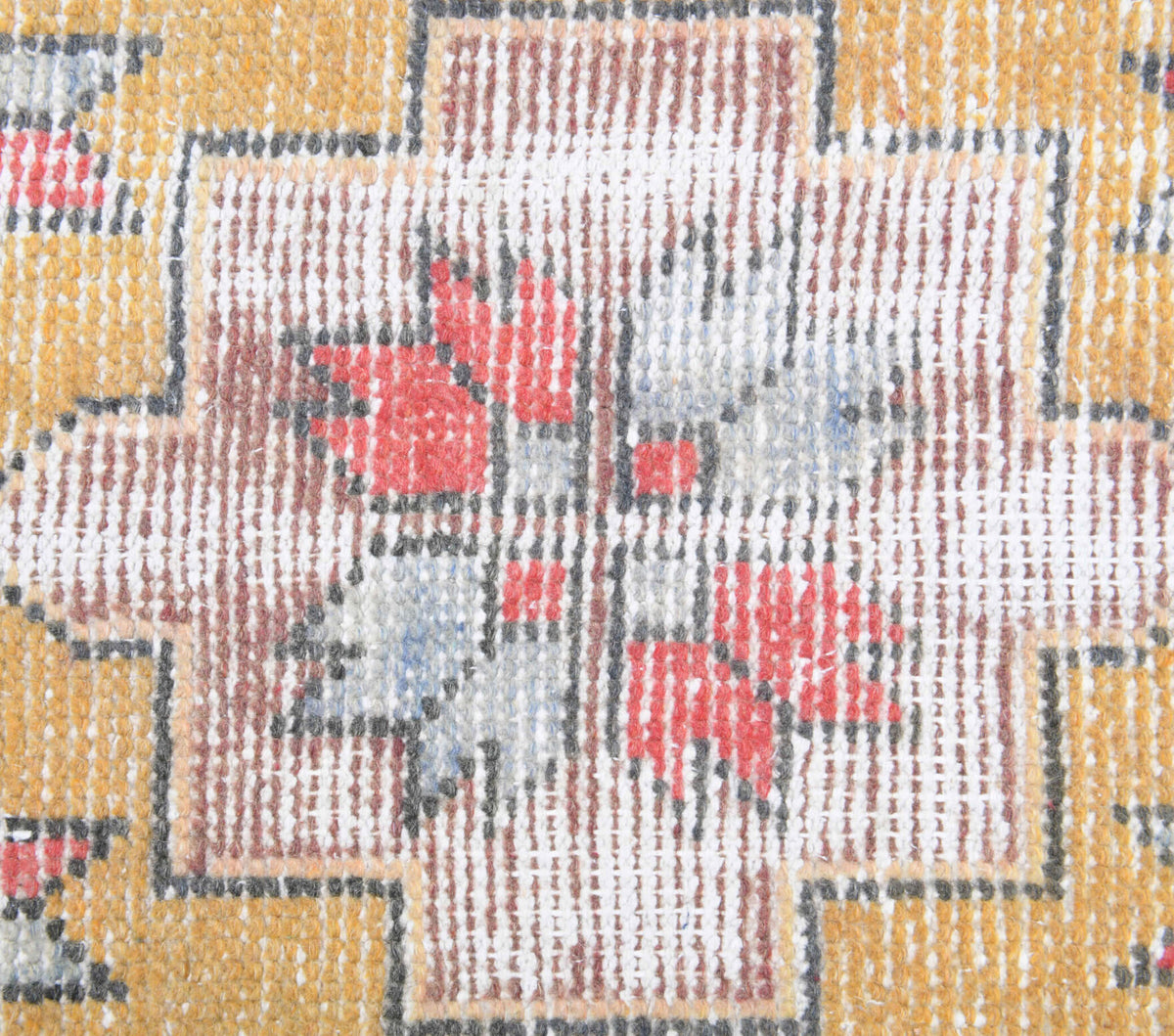 3x9 Wool Vintage Runner Rug