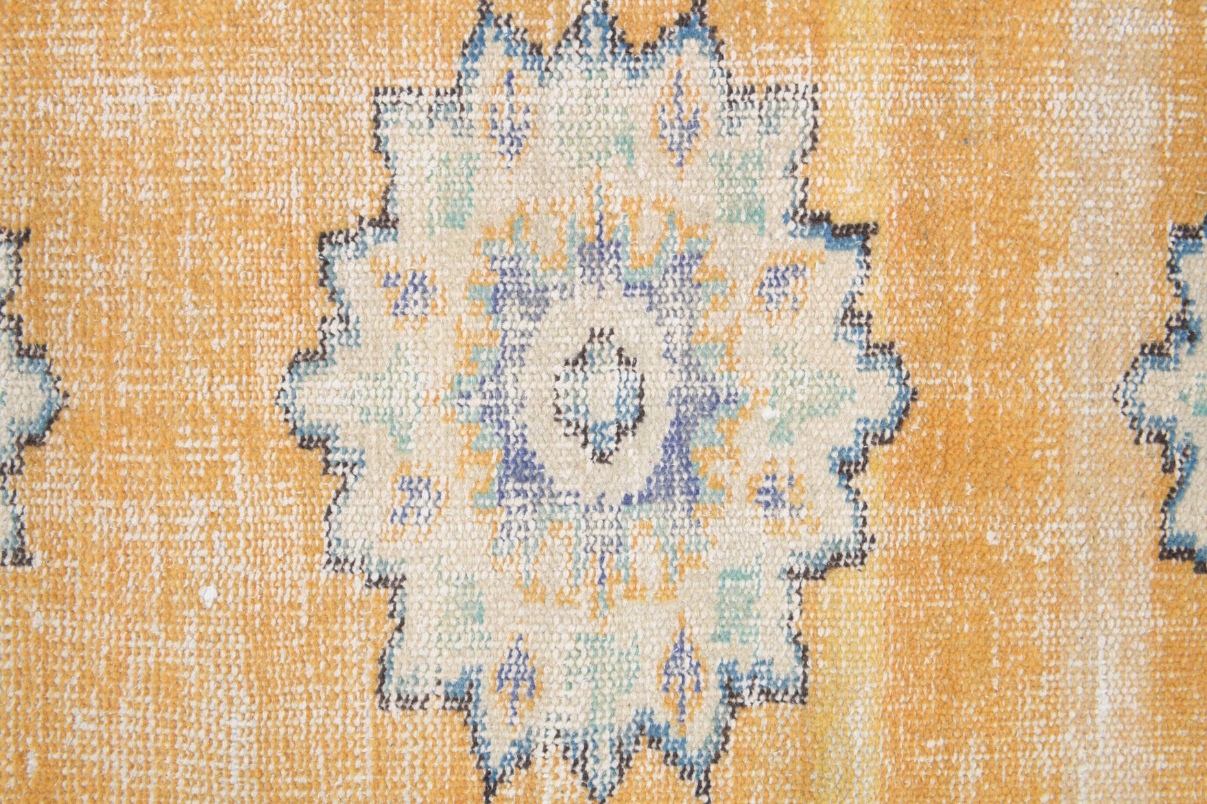 Authentic Anatolian vintage runner rug (1970s) with oriental design – one-of-a-kind at Fame Rugs