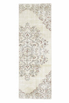 3x9 Wool Vintage Oushak Runner Rug