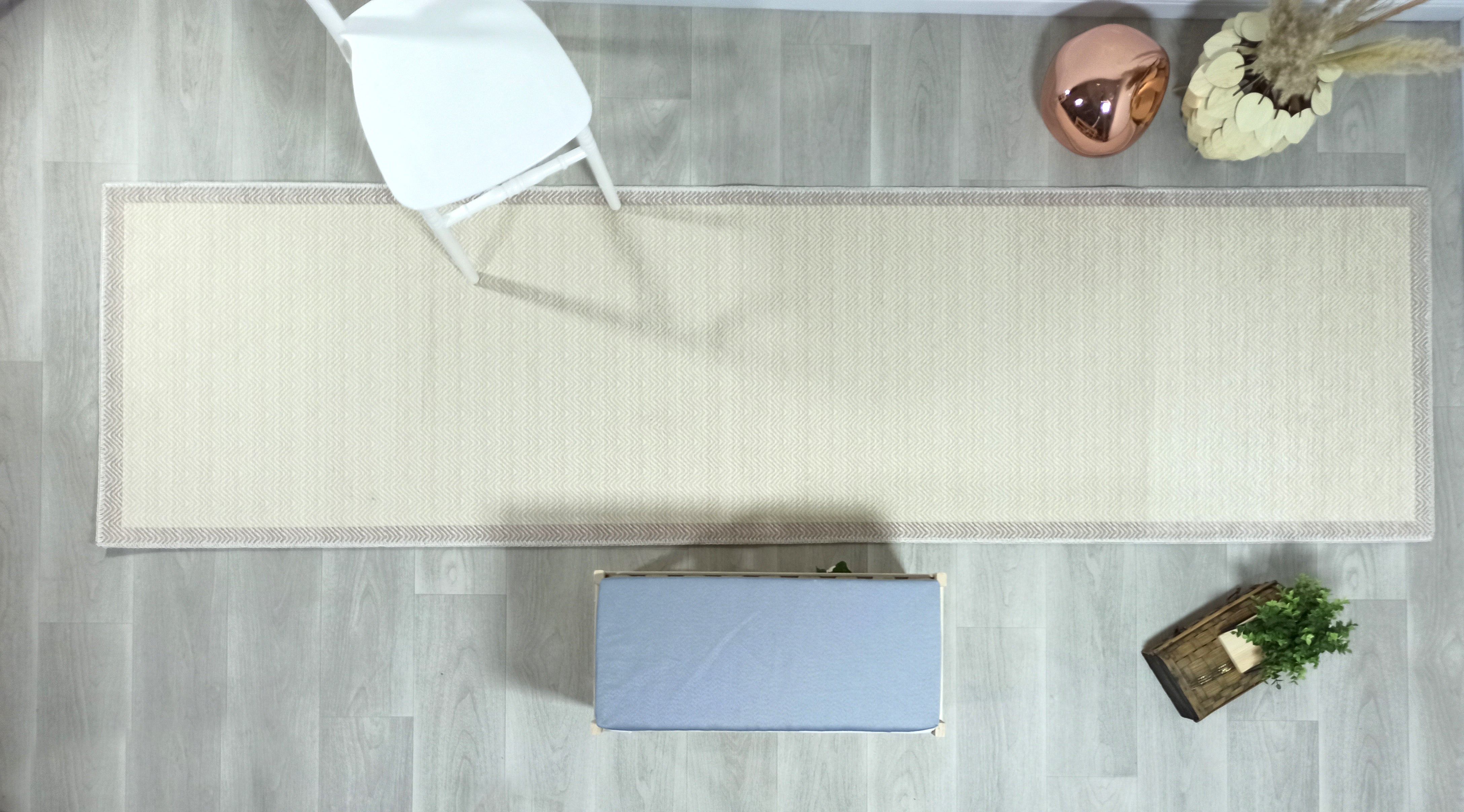 Scandinavian Nordic design Modern Beige Area Rug