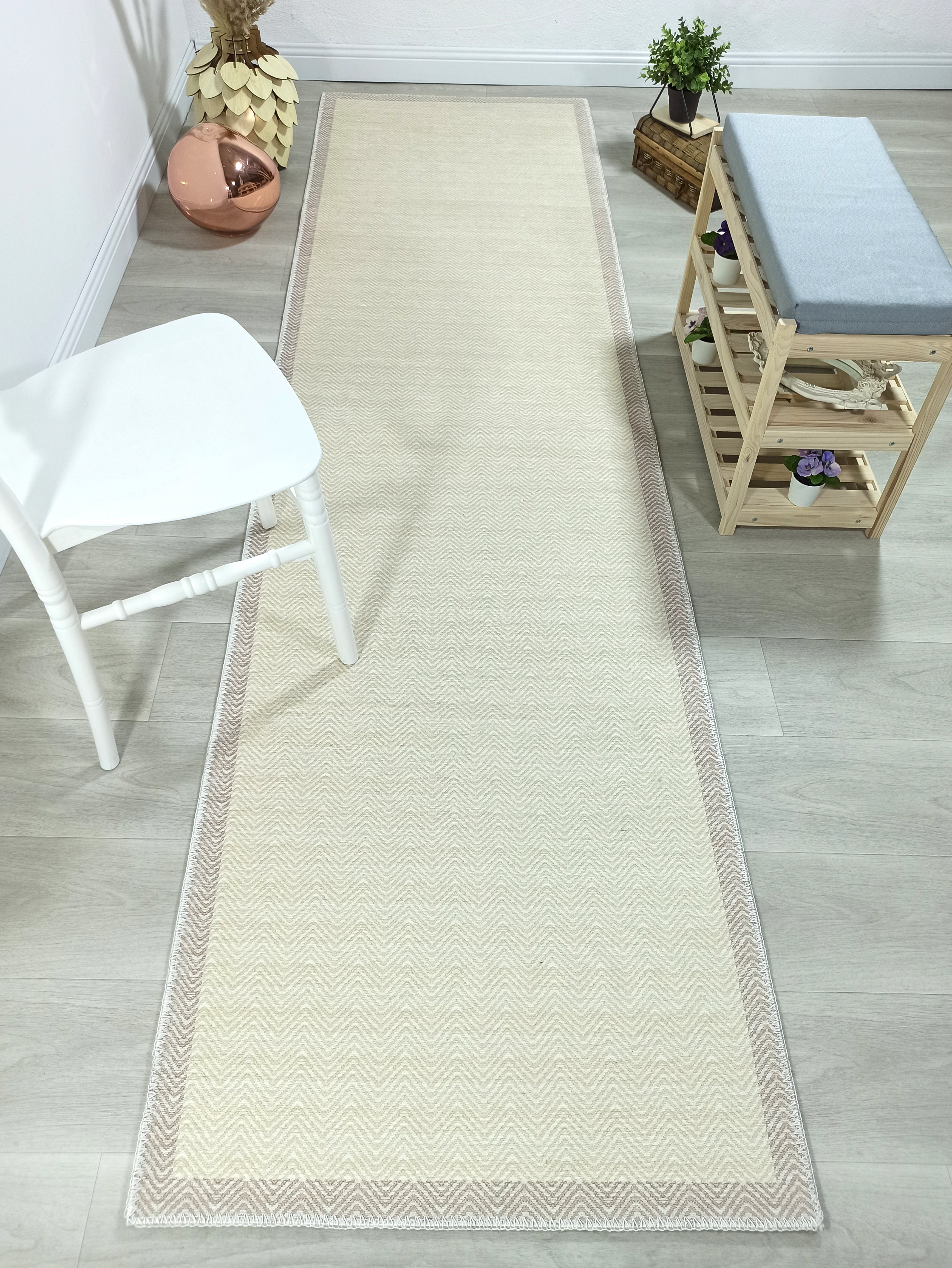 Scandinavian Nordic design Modern Beige Area Rug
