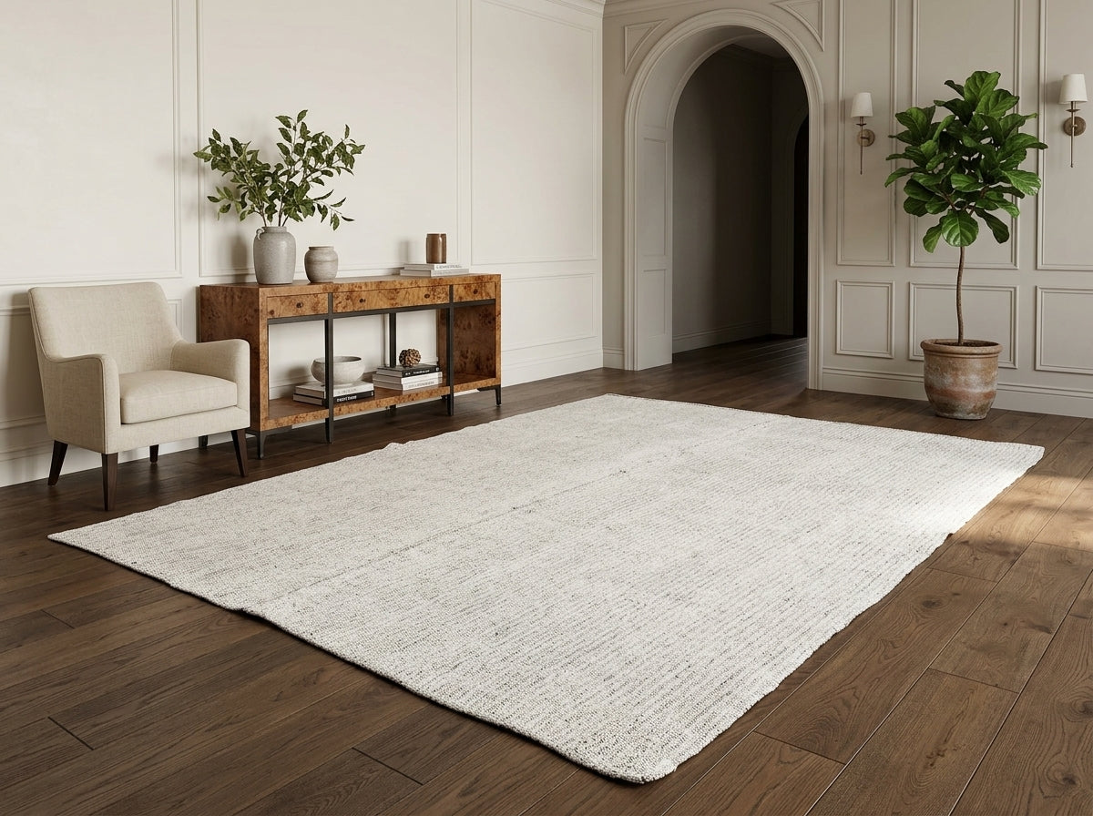 Solid pattern on the Dilpeyker vintage kilim rug – handwoven flatweave in Anatolia, Turkey