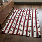 Oriental pattern on the Simdil vintage kilim rug – handwoven flatweave in Anatolia, Turkey
