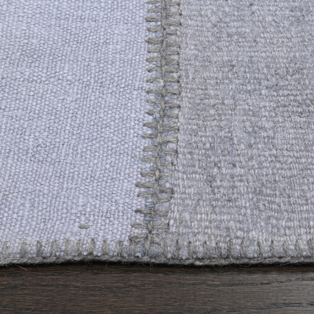 Patchwork pattern on the Sunbulisik vintage patchwork area rug – handmade in Anatolia, Turkey