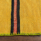 Solid pattern on the Akiksultan vintage patchwork area rug – handmade in Anatolia, Turkey