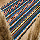 Striped pattern on the Kalophema vintage kilim runner rug – handwoven flatweave in Anatolia, Turkey
