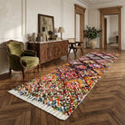 Oriental pattern on the Ecekusa vintage area rug – handmade in Anatolia, Turkey