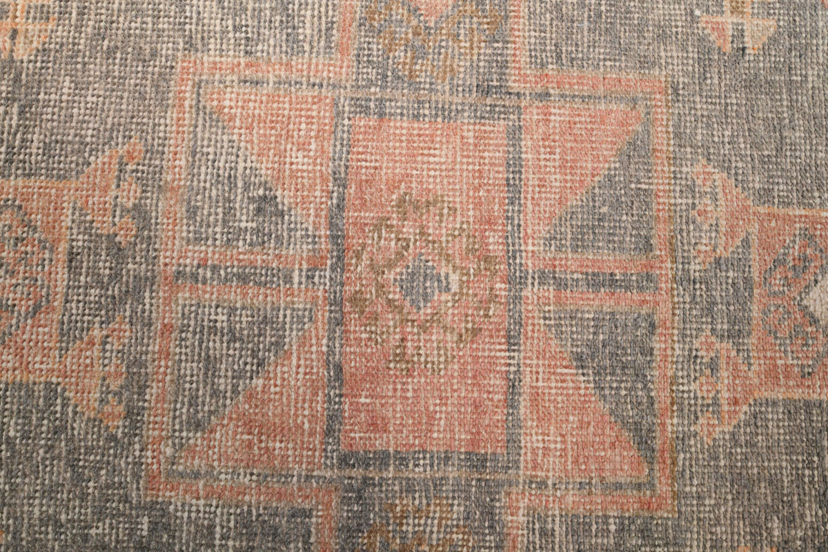 One-of-a-kind 1970s Anatolian vintage runner rug in wool, 3'6" x 11'