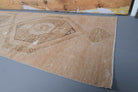 Turkish Vintage Oushak Runner Rug