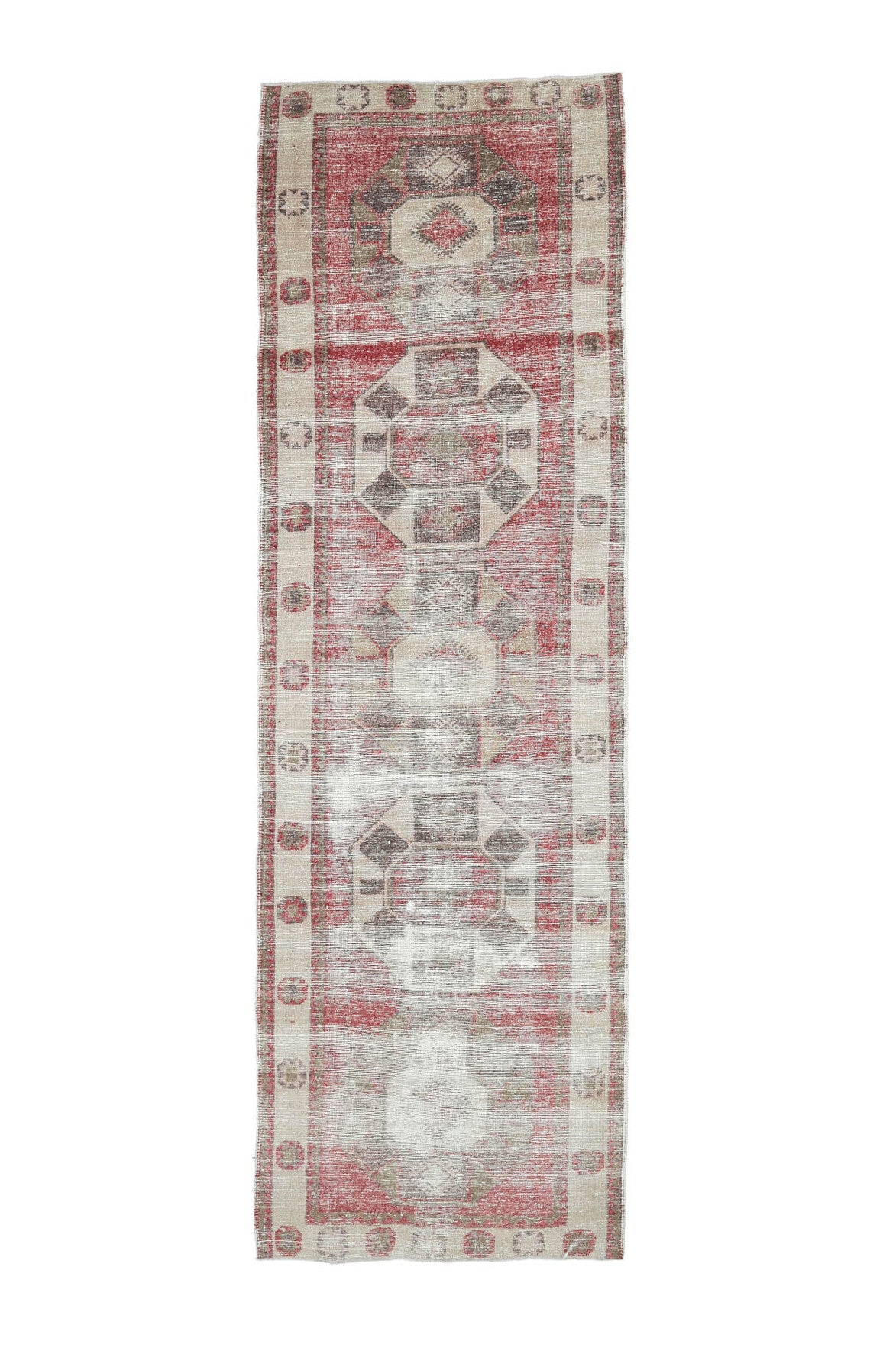 Distressed Vintage Runner Rug