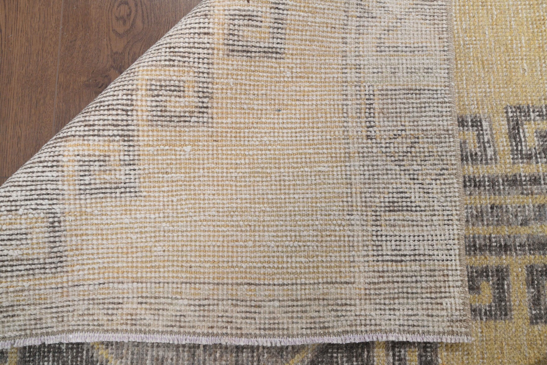 Oushak Vintage Runner Rug