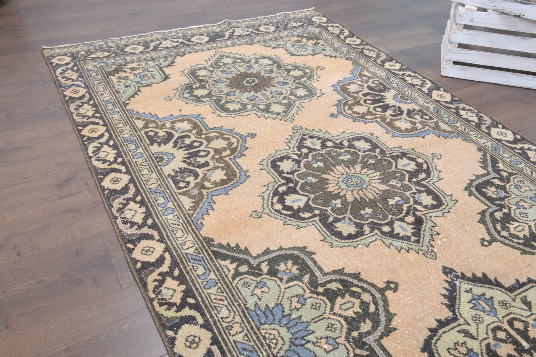 One-of-a-kind 1970s Anatolian vintage runner rug in wool, 4'3" x 12'8"