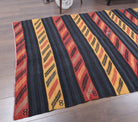 4x14 Wool Vintage Kilim Runner Rug