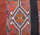 Ceydasever kilim: 1960s handwoven flatweave Anatolian kilim