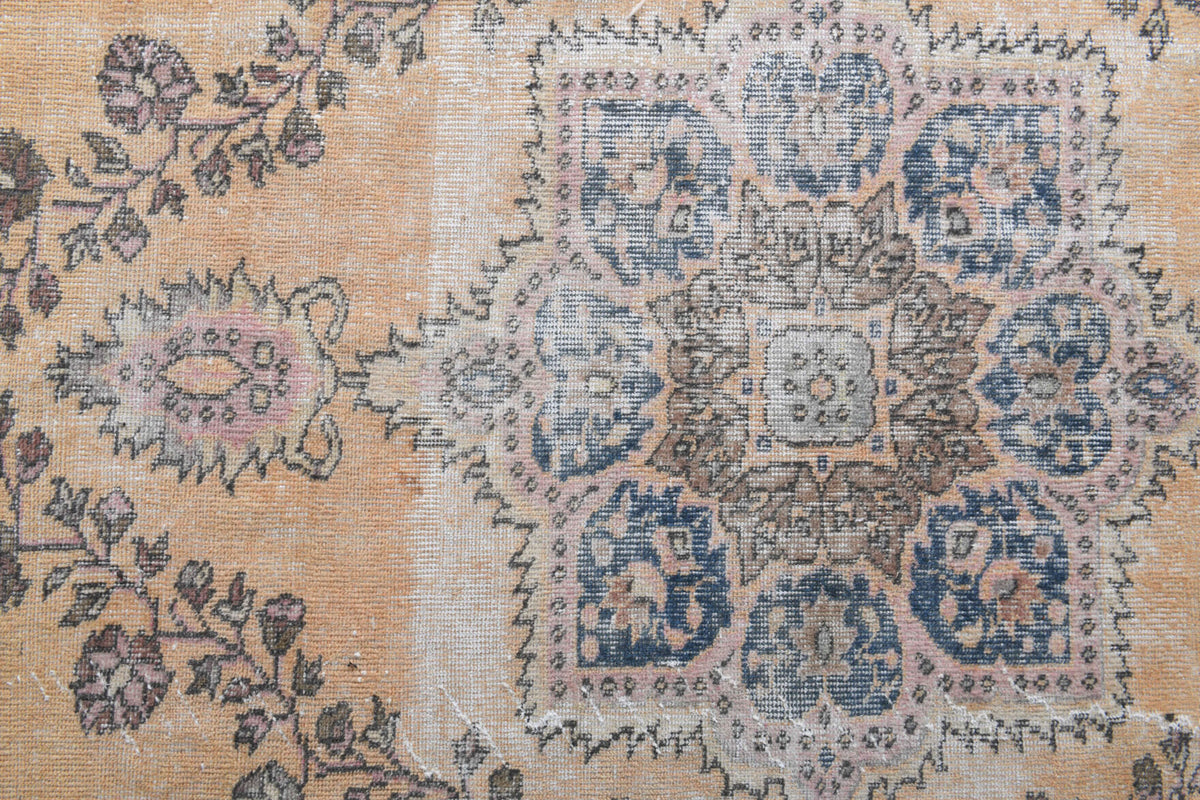 4x5 Handmade Vintage Oushak Area Rug