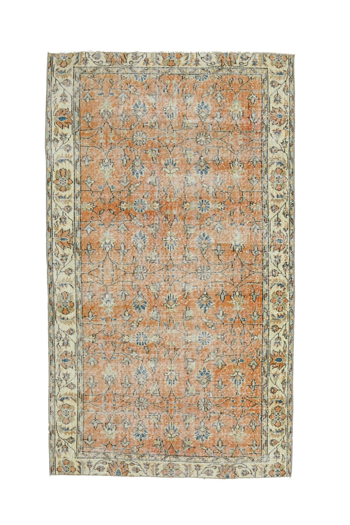Vintage Hereke Accent Rug