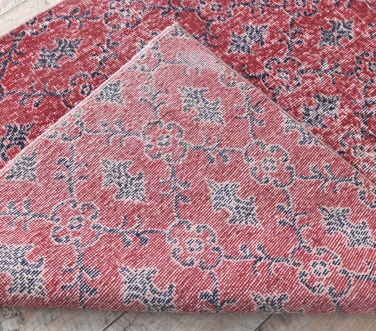 4x7 Vintage Turkish Handmade Anatolian Area Rug