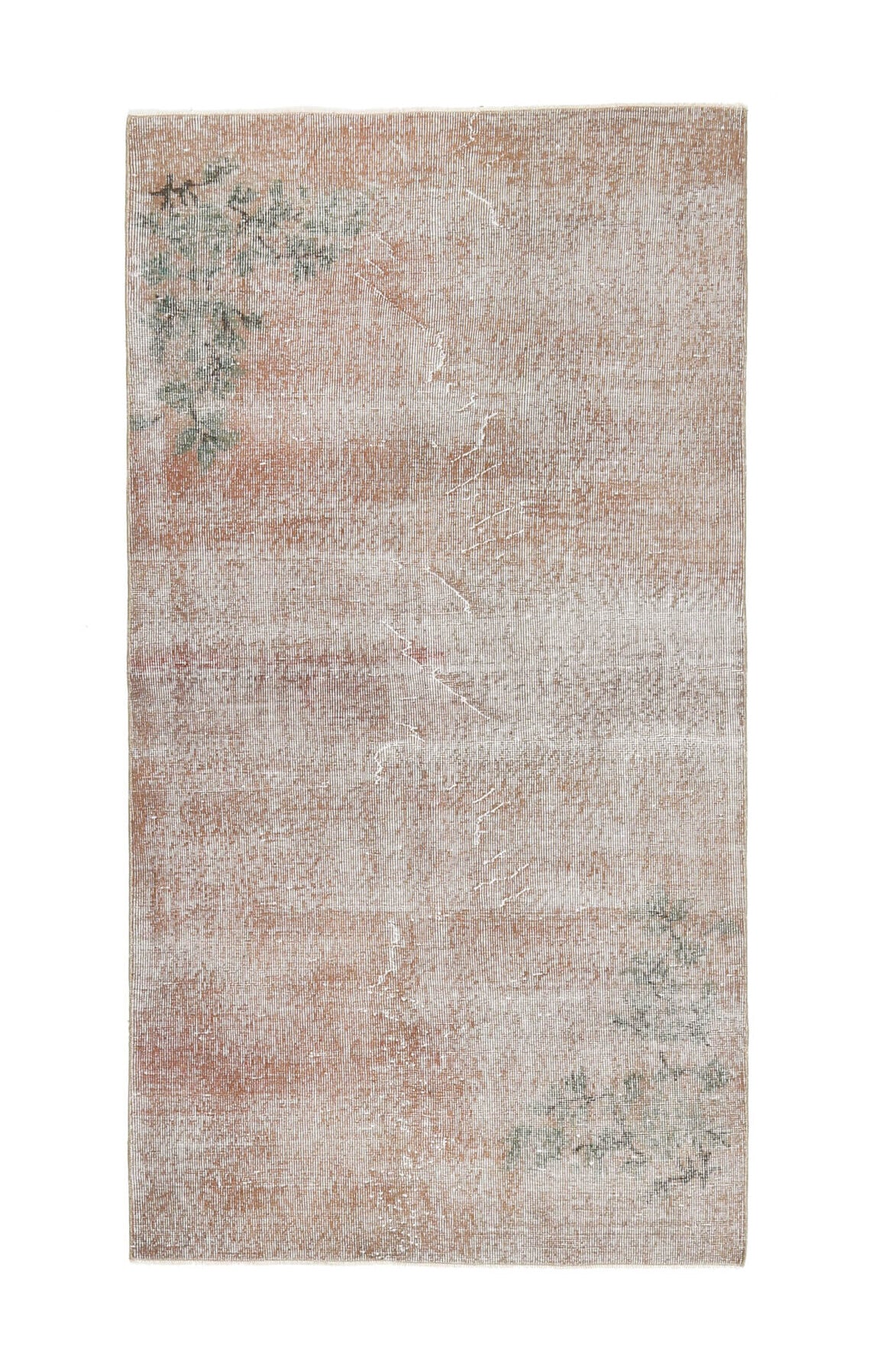 4x7 Wool Antique Oushak Rug