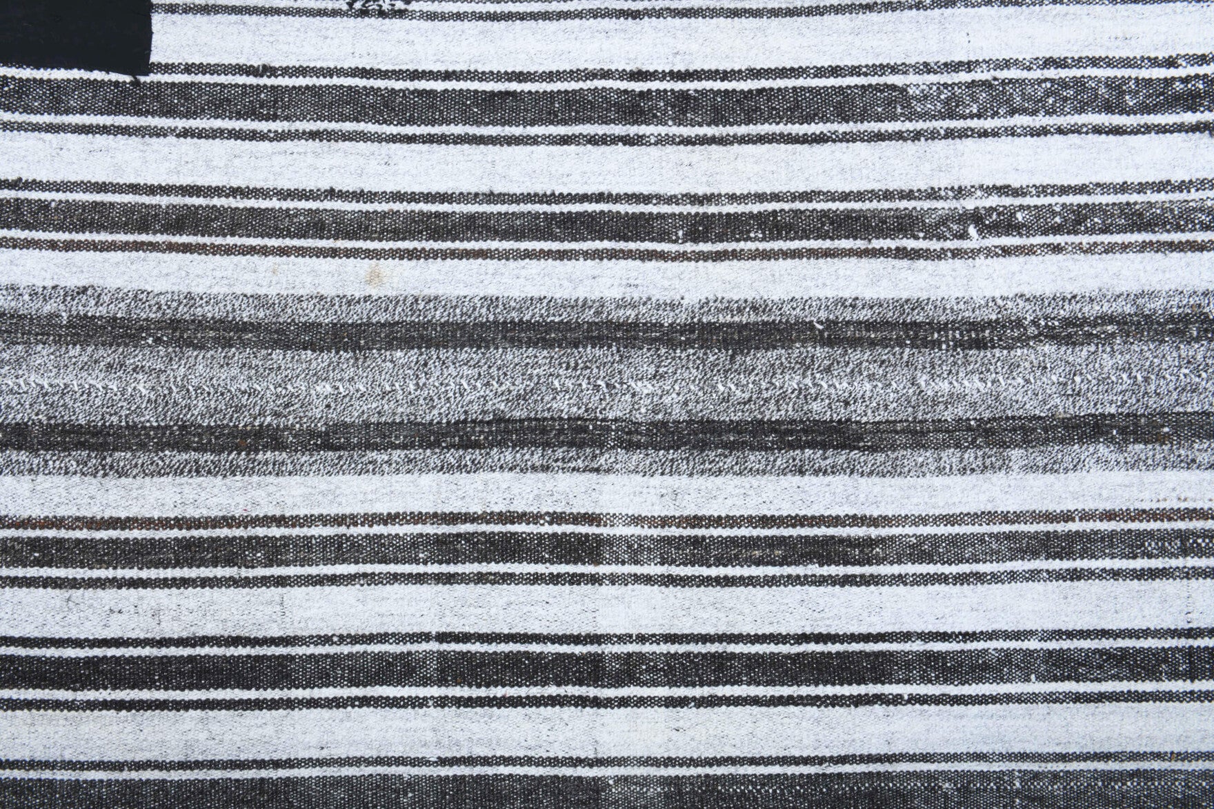 Aysenur – vintage striped kilim for living room or bedroom, 3'6" x 7'10" (106x240 cm)